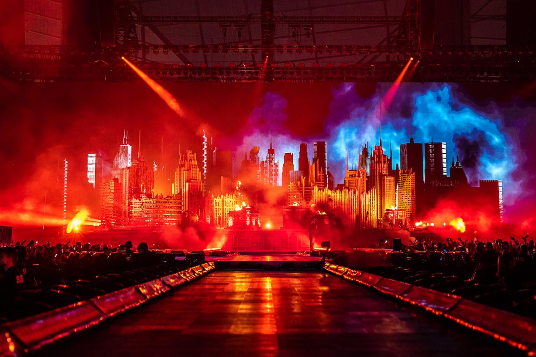 The Weeknd - PyrotecnicoFX Special Effects - Concert touring - Alive Coverage
